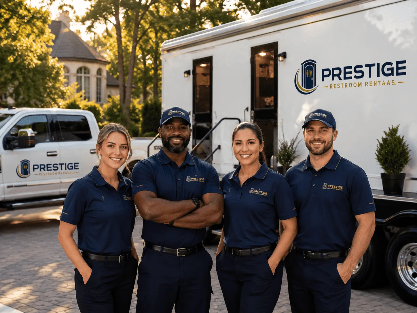 Trusted Luxury Portable Restrooms company in Rudolph, WI